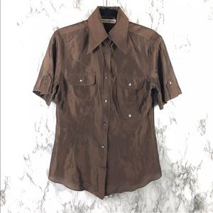 Vintage Dolce Gabbana Silk Blouse